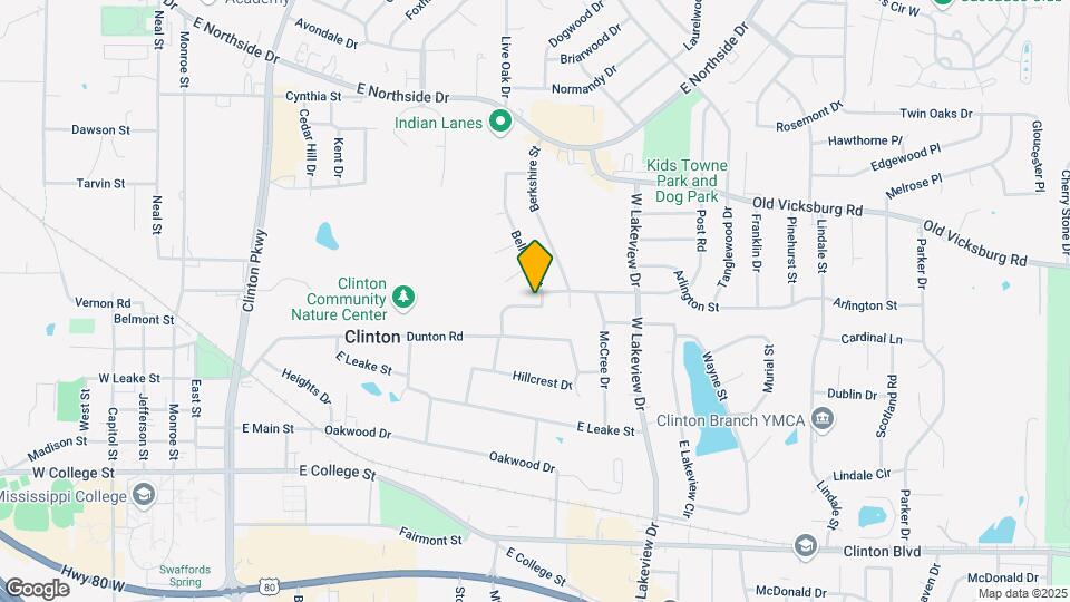 545 Bellevue St Mapa y Detalles de la Ubicación