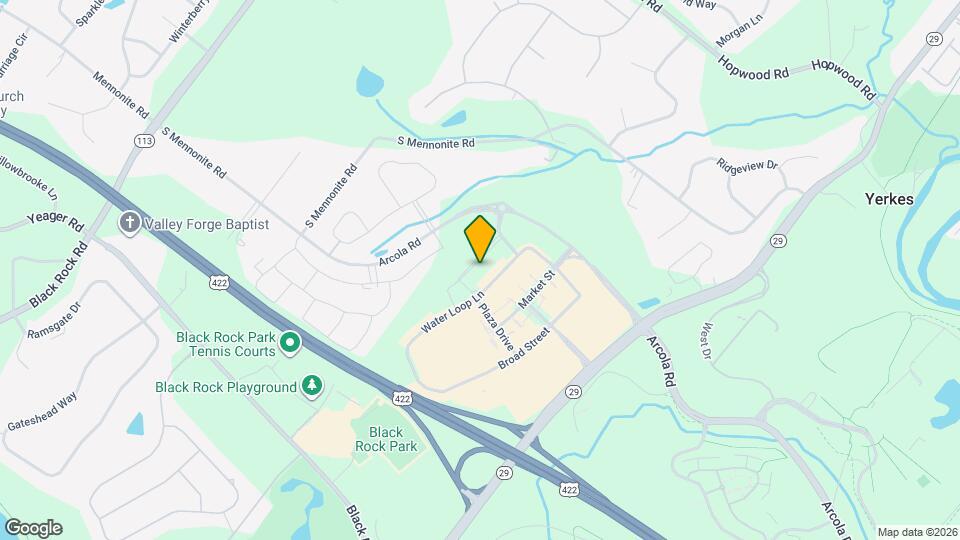 Parkside Providence Town Center Map and Location Details