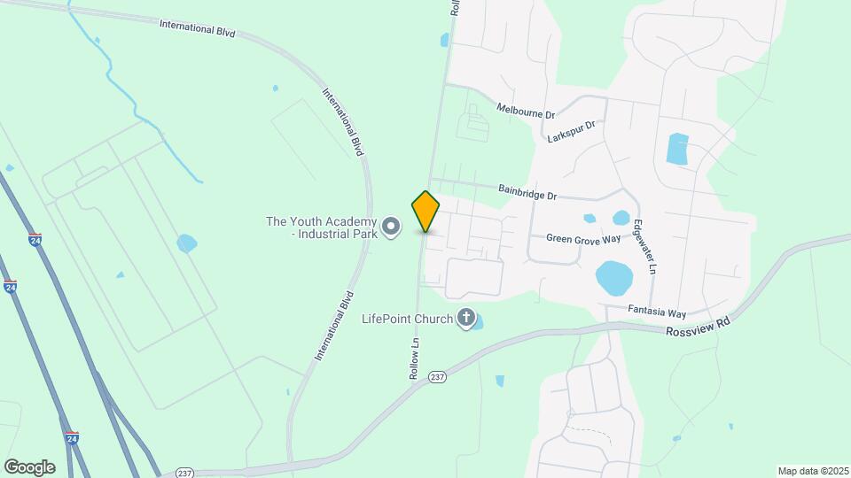 2509 Rollow Ln Map and Location Details