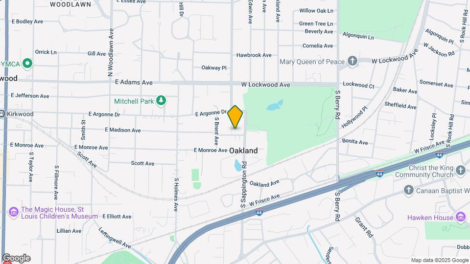 833 Westwood Pl Map and Location Details