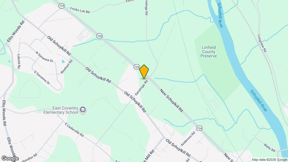 760 Sanatoga Rd Map and Location Details