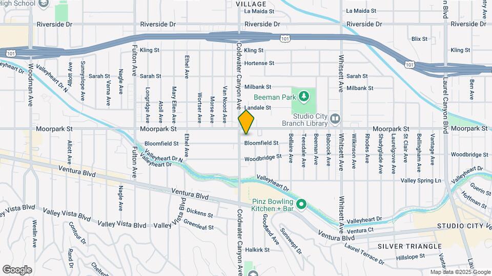 12849 Bloomfield St Mapa y Detalles de la Ubicación