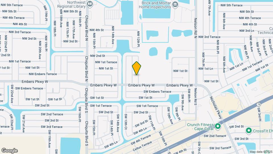 16 NW 12th Pl Map and Location Details