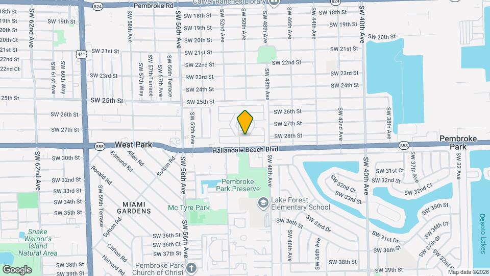 4920-2443 SW 28th St Map and Location Details