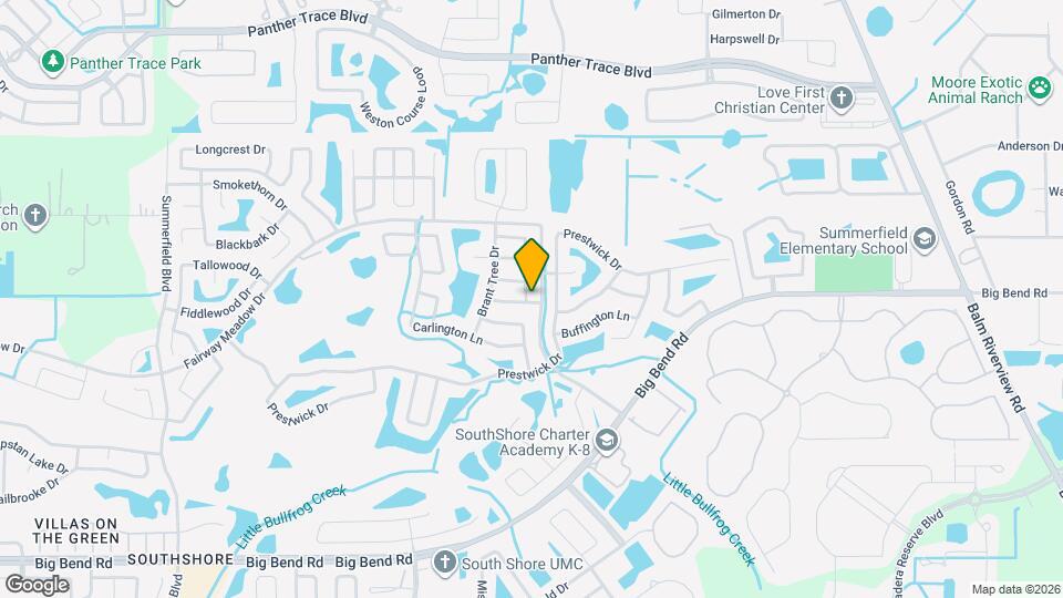 12026 Bridge Point Ln Map and Location Details