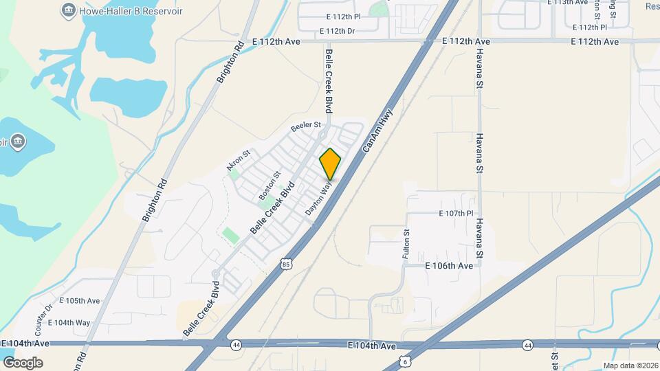 10828 Dayton Way Map and Location Details