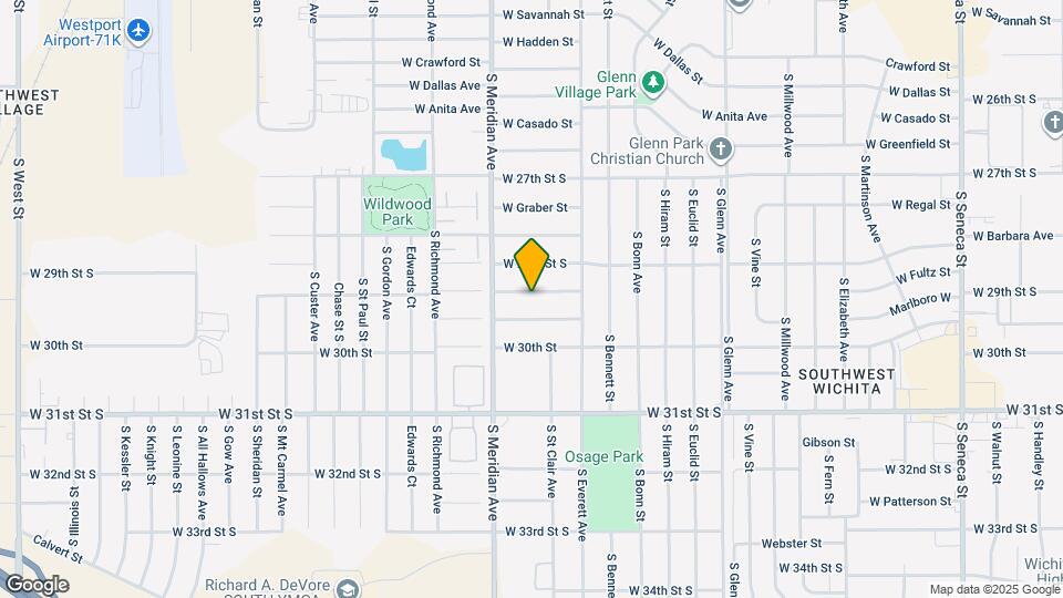 2321 W Sunnybrook St Map and Location Details