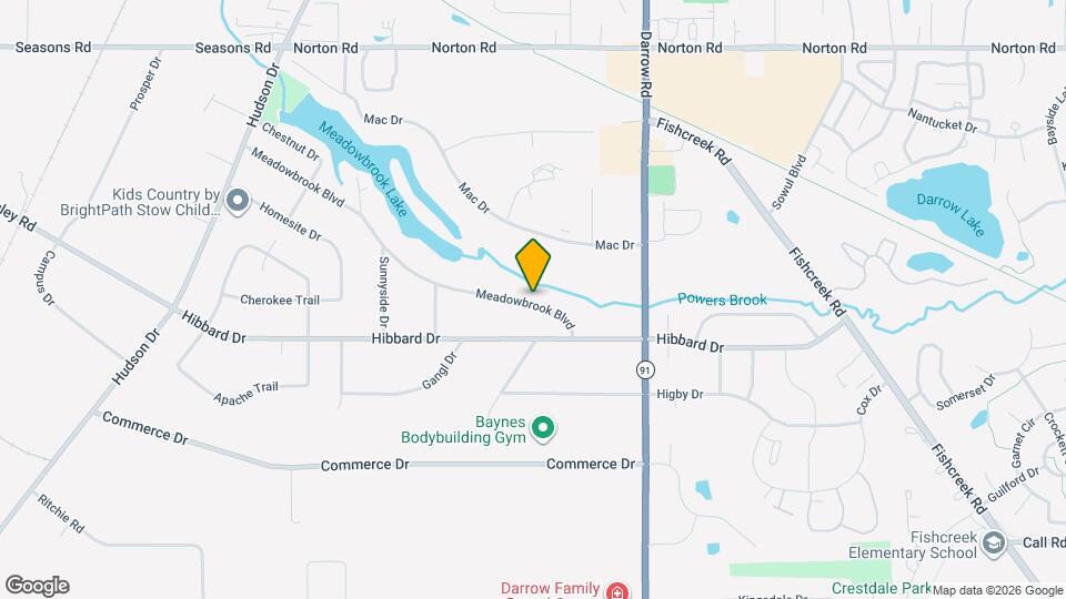 1521 Meadowbrook Blvd, Unit RIGHT Map and Location Details