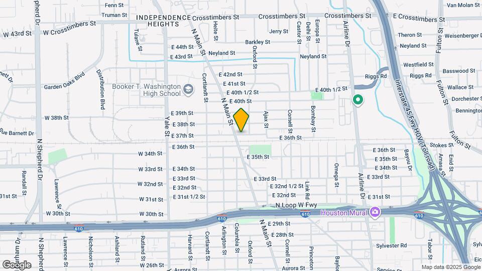 510 E 37th St Map and Location Details