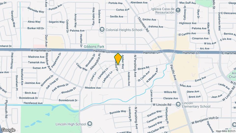 7626-7706 Brentwood Dr Mapa y Detalles de la Ubicación