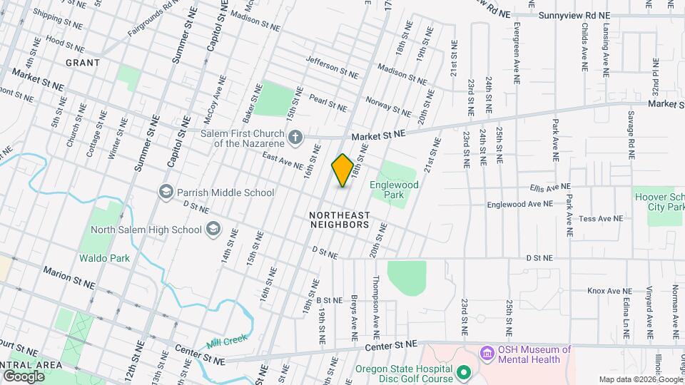 1155 18th St NE Map and Location Details