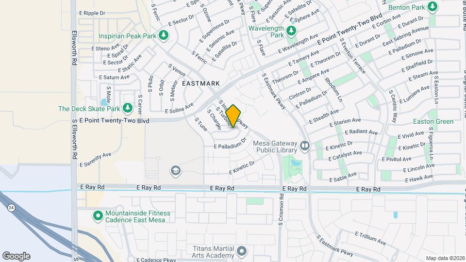 9827 E Suburban Dr Mapa y Detalles de la Ubicación