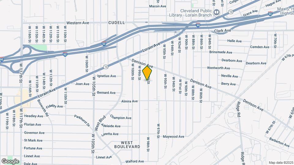 3294 W 98th St Map and Location Details