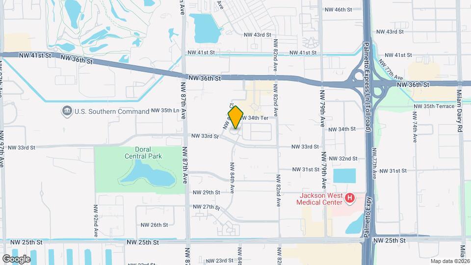 3352 NW 84th Ave, Unit B1 Mapa y Detalles de la Ubicación