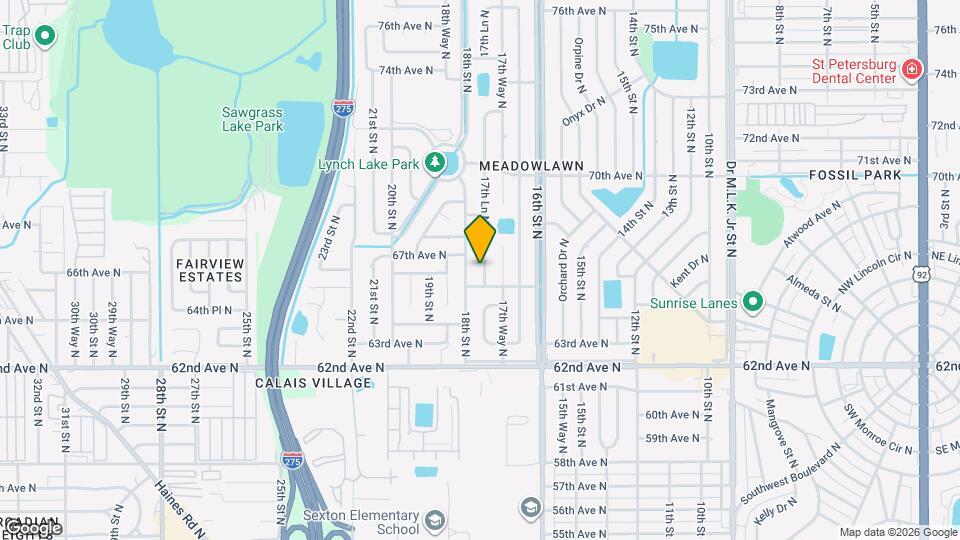 6660 17th Ln N Map and Location Details