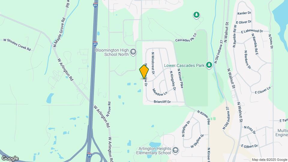 3301 N Valleyview Dr Map and Location Details