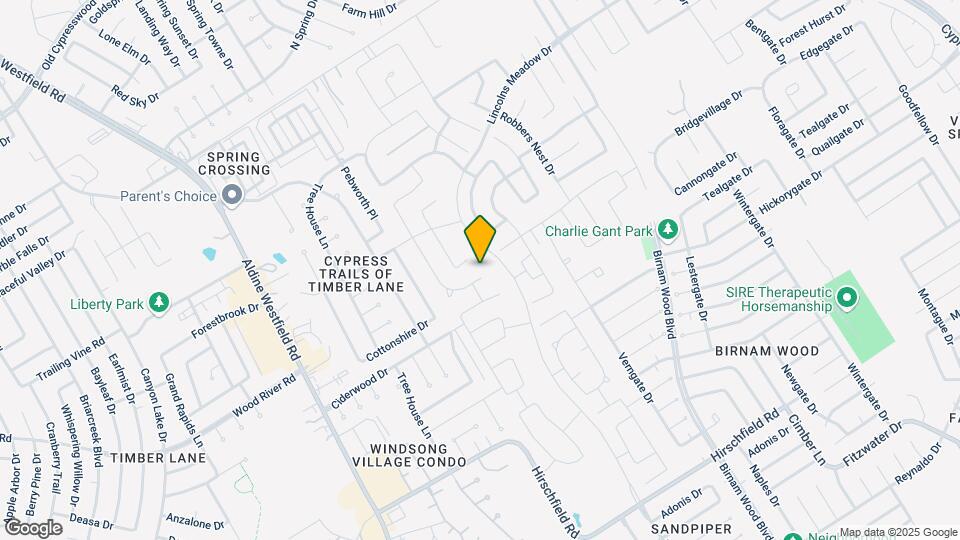 2331 Gold Forsythia Ln Map and Location Details