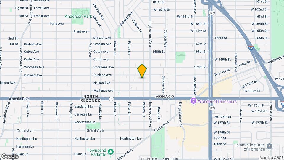 2205 Perkins Ln Map and Location Details