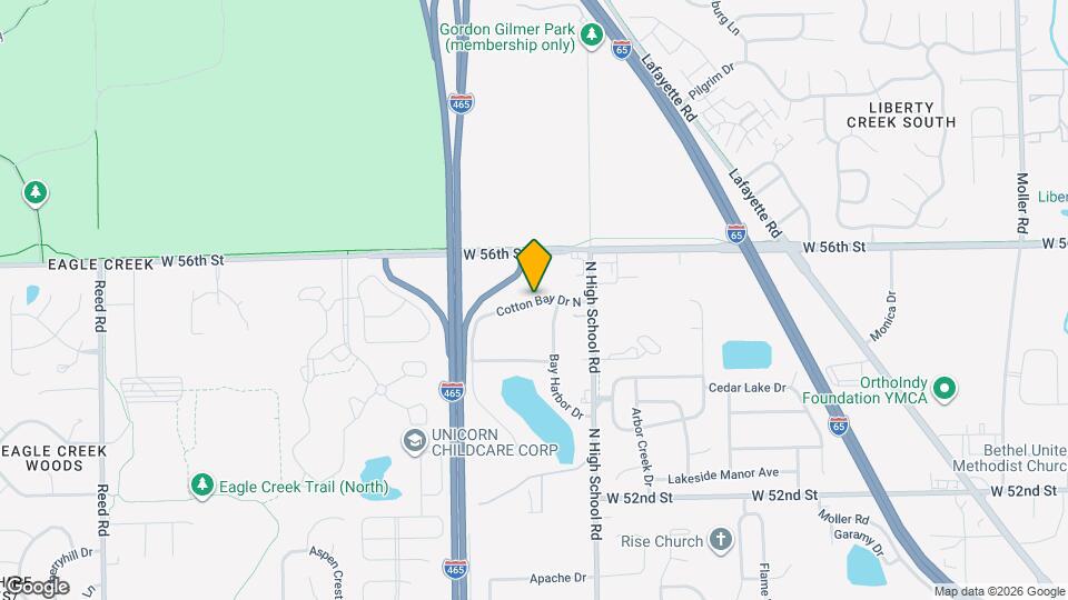 6022 S Bay Dr Map and Location Details