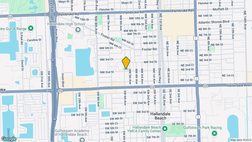 516 NW 2nd St Map and Location Details