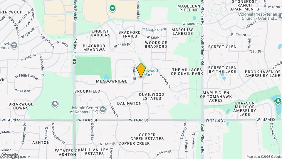 14090 S Greenwood St Mapa y Detalles de la Ubicación