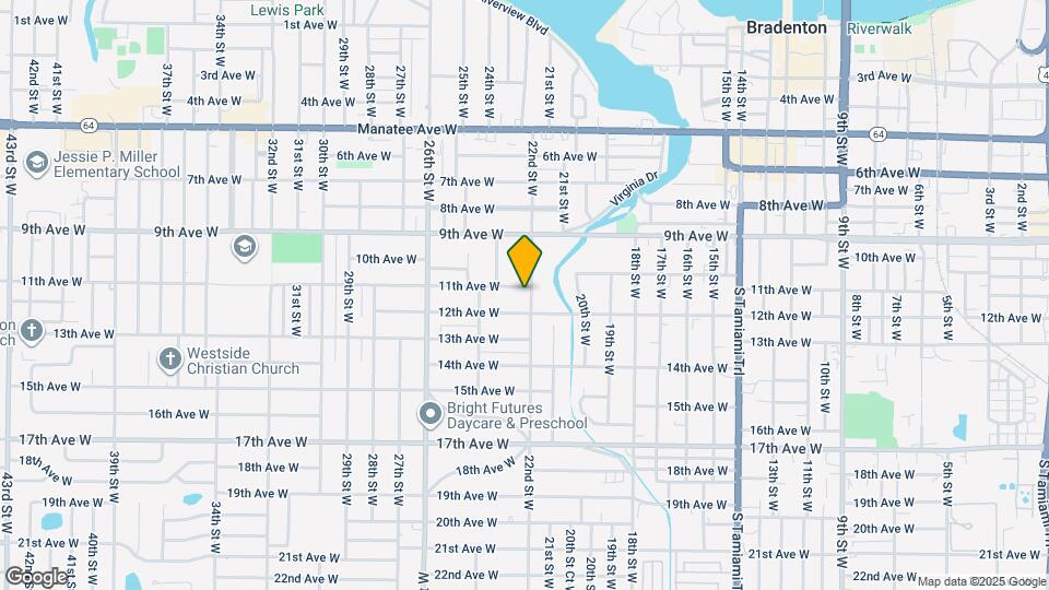 1108 22nd St W Map and Location Details