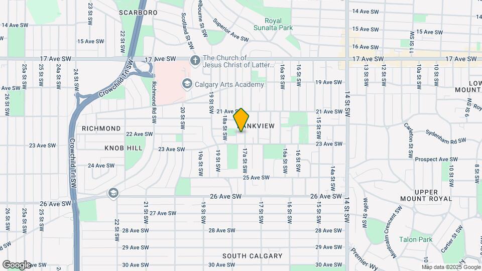 2315 17A St SW Map and Location Details