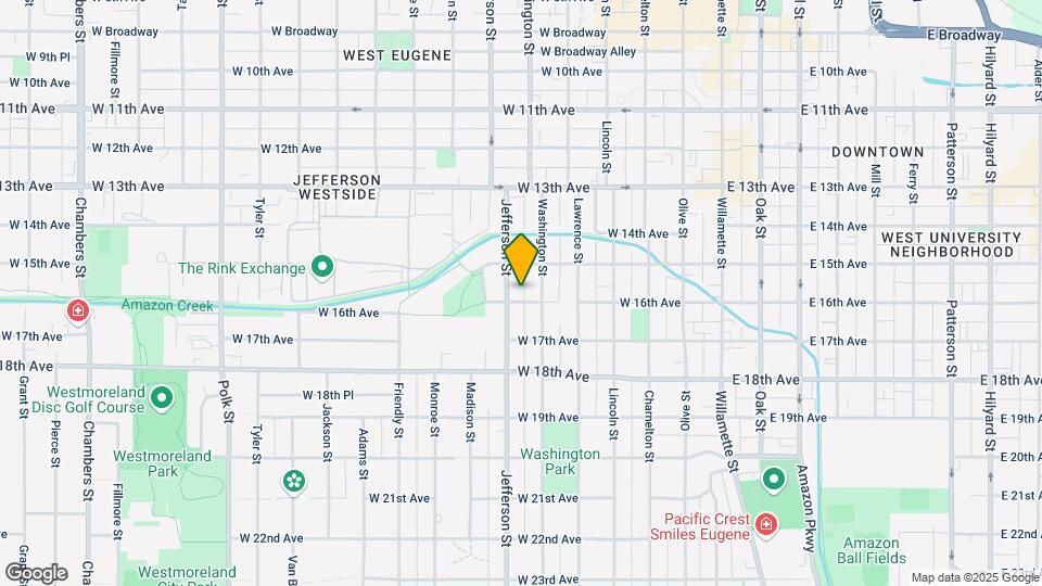 557 W 16th Ave Map and Location Details
