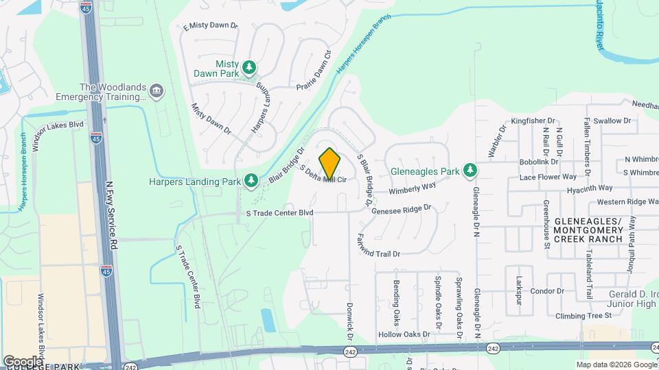 159 S Delta Mill Cir Map and Location Details