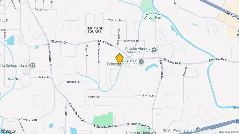 Lithia Springs Estates Map and Location Details
