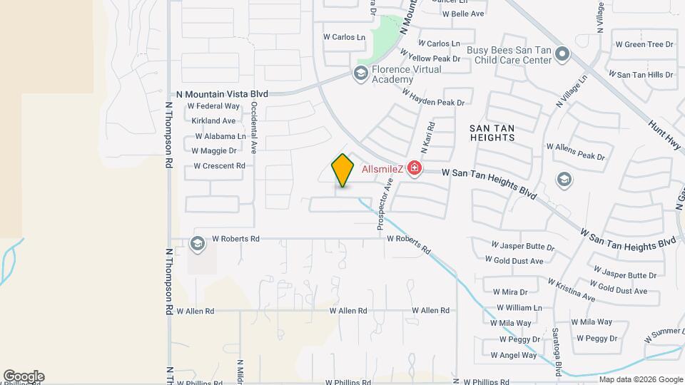 3762 W South Butte Rd Mapa y Detalles de la Ubicación