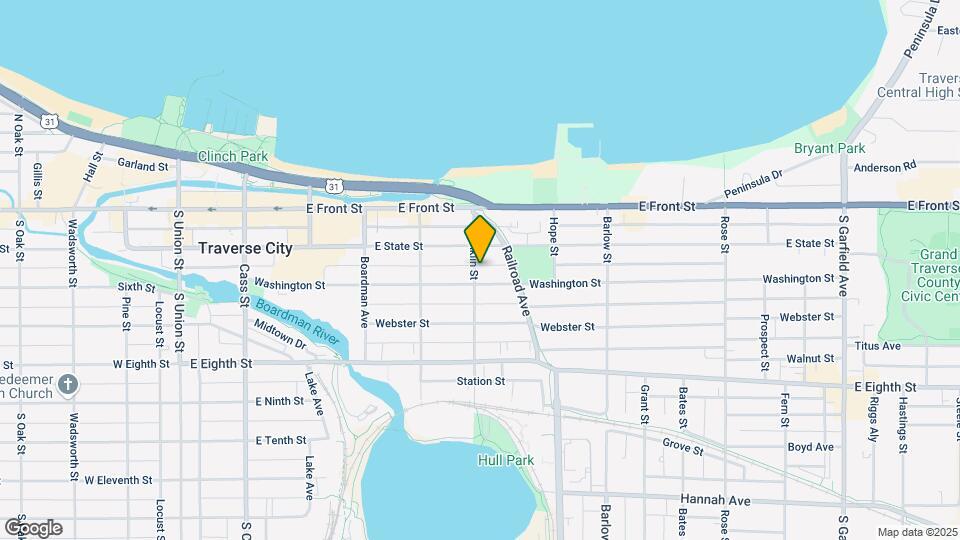 217 Franklin St Mapa y Detalles de la Ubicación