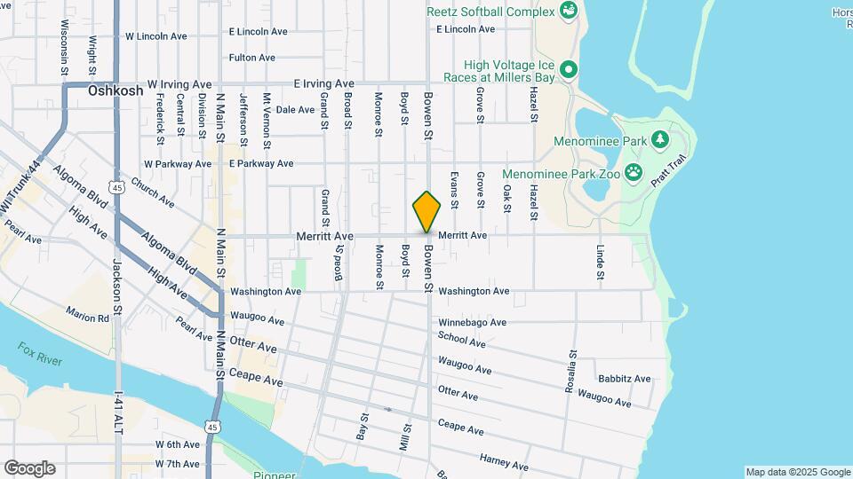 461 Bowen St Map and Location Details