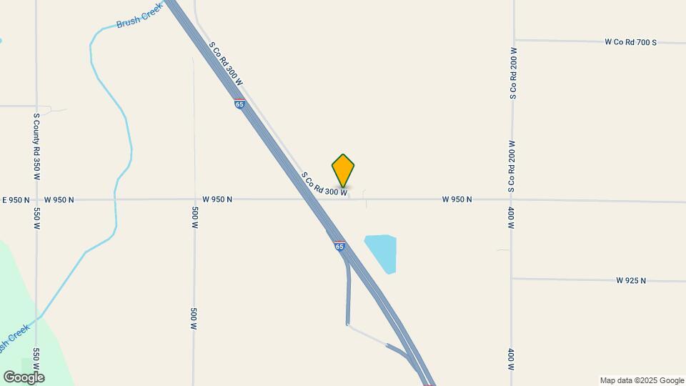 8850 W County Rd 300 S Map and Location Details