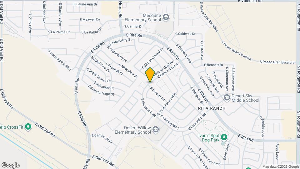 7835 S Lennox Ln Map and Location Details