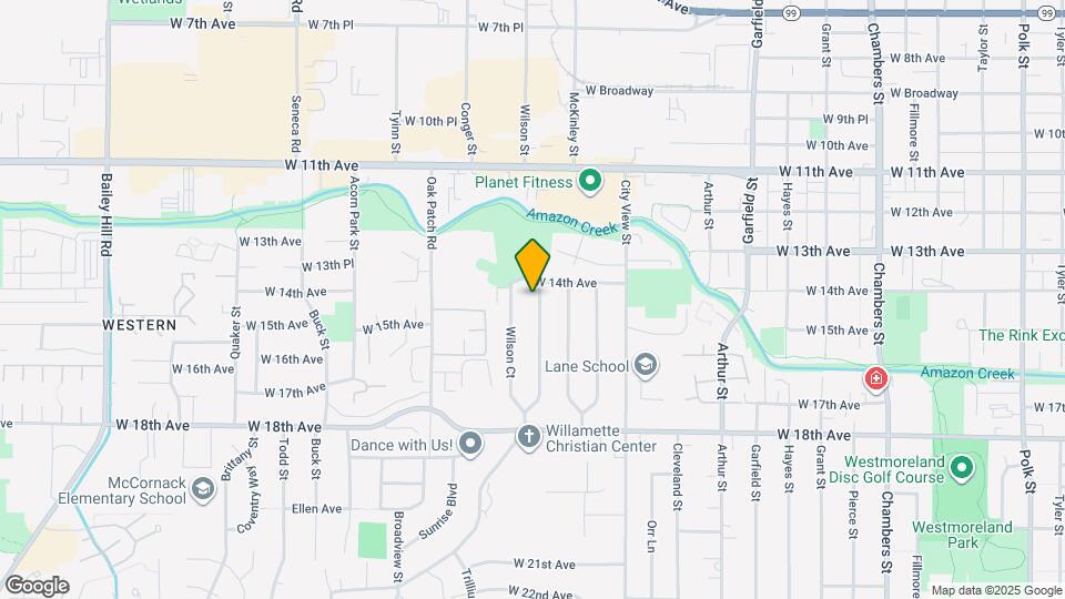 1440 Wilson St Map and Location Details