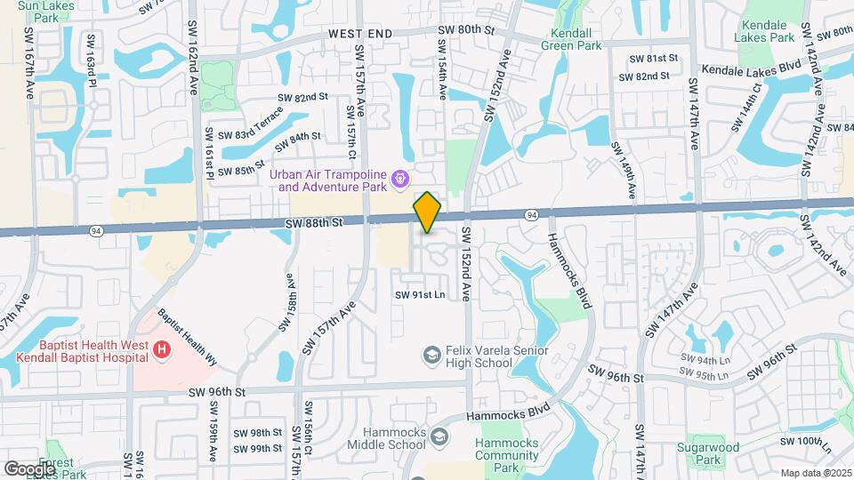 15289 SW 89th Terrace Map and Location Details