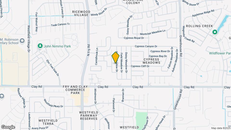 4303 Hawk Meadow Dr Map and Location Details