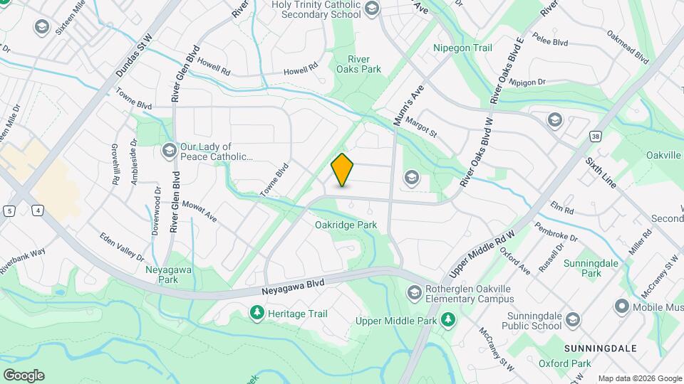 275 River Oaks Blvd W Map and Location Details