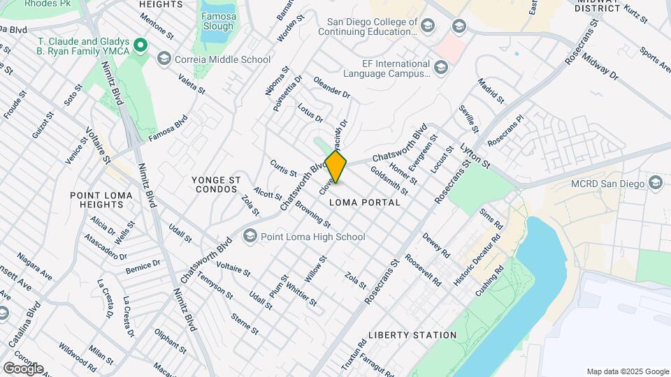 3430 Dumas St Map and Location Details
