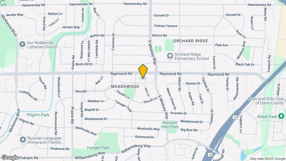 5718 Balsam Rd Map and Location Details