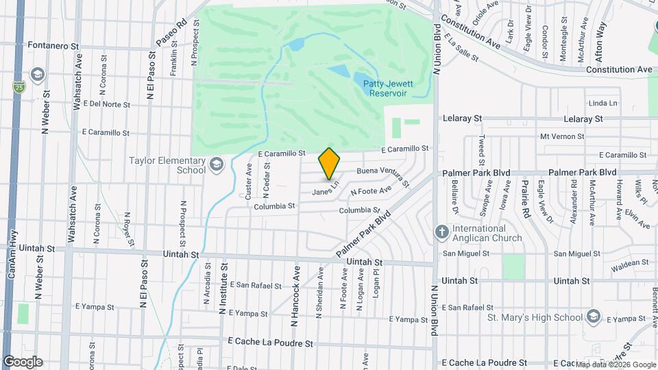 1238 Janes Ln Mapa y Detalles de la Ubicación