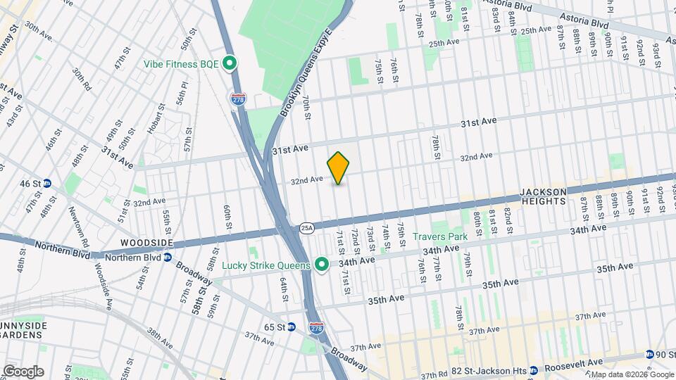 32-23 71st St, Unit SECOND Map and Location Details