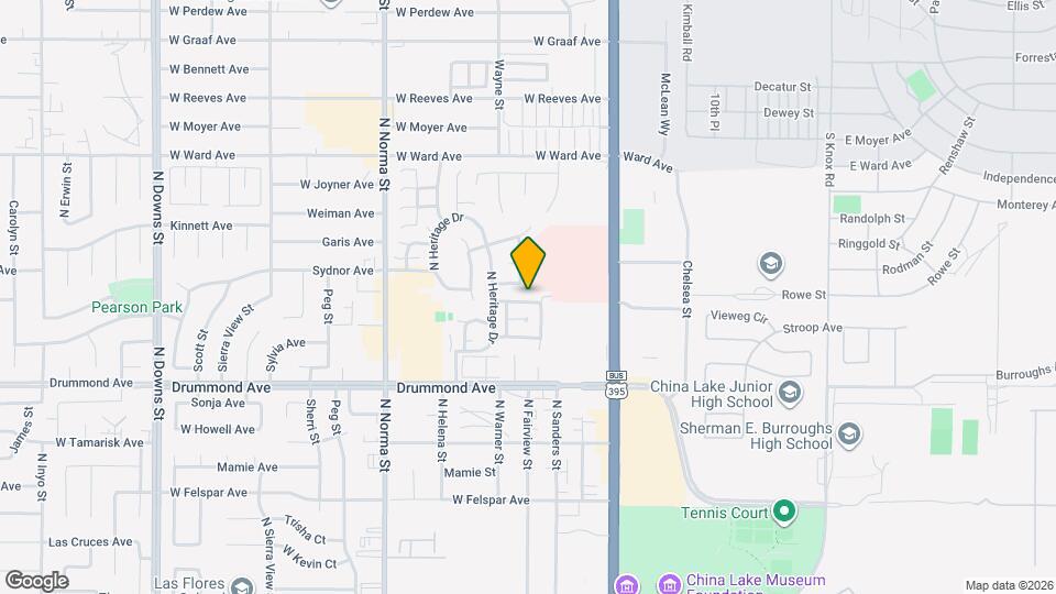 212 Washington Way Map and Location Details