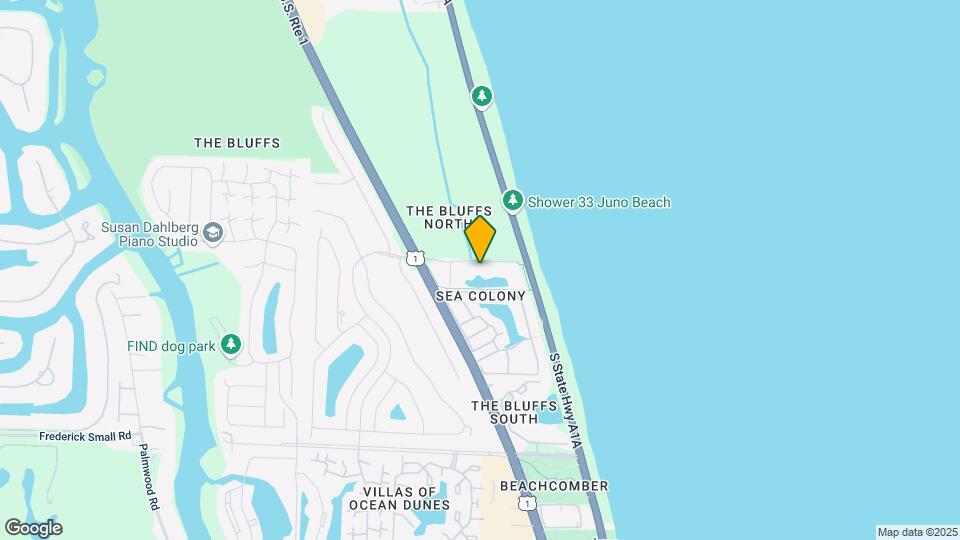 401 Ocean Bluffs Blvd-Unit -106 Map and Location Details