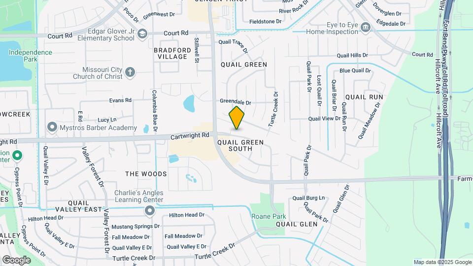 1522 Cartwright Rd Map and Location Details