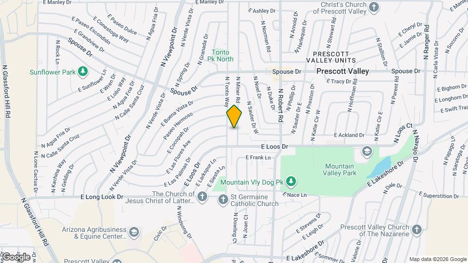 4314 N Miner Rd Map and Location Details