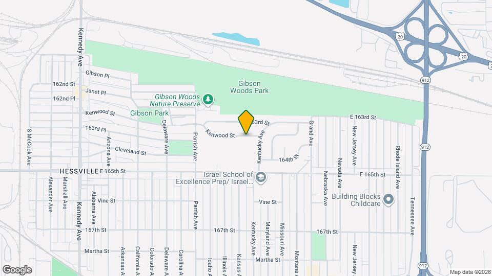 3340 Kenwood St Map and Location Details