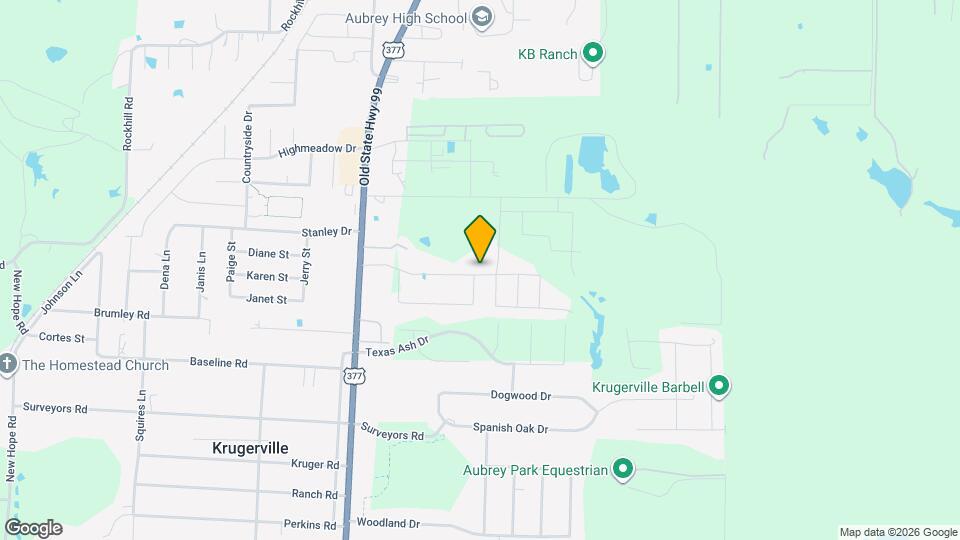 585 Concho St Map and Location Details