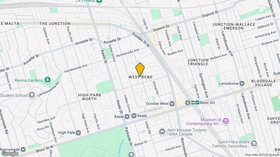 624 Indian Rd Map and Location Details